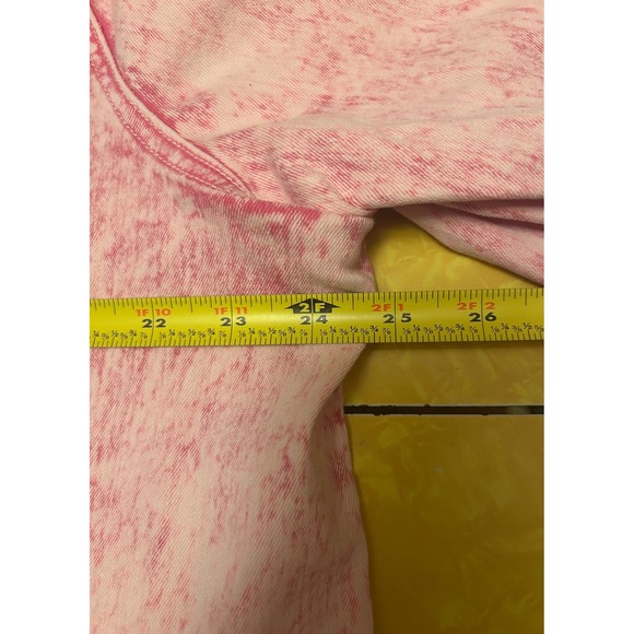 Torrid Pink Acid Washed Denim Stretch Trucker Jacket Size 3 - Picture 5 of 6